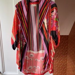 Free People short sleeve kimono